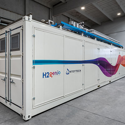 Hysytech's plant for high-purity hydrogen generation